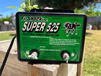 Parmak / Fi-Shock Super 525 Electric Fence Energizer