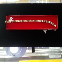 Cable Bracelet 14K 13.7G 