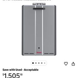 Rinnai Tankless Water Heater RSC199EN