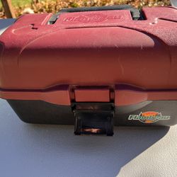 Fishing Tackle Box With Gear-