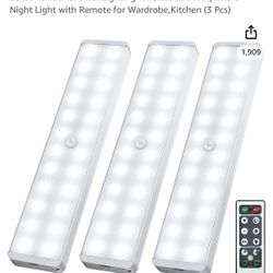 LED Light Motion Sensor Or Remote