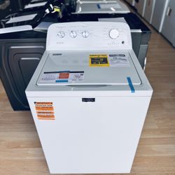 Brand-New Maytag 3.8 Cu. Ft. Top Load Washer with Deep Fill in White - MVW4005SW