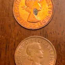 Half Penny Elizabeth II United Kingdom 