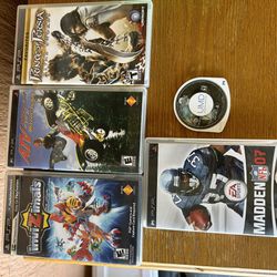 PSP Game Lot Of 5