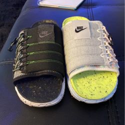 Nike crater Slides Sz 10