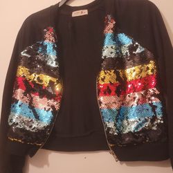 Girls  Xl Bling Jacket 
