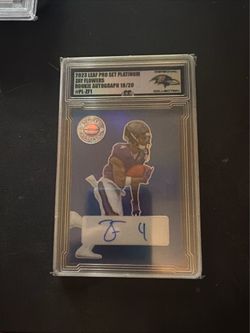Zay Flowers🔥2023 Leaf Pro Set🔥AUTO