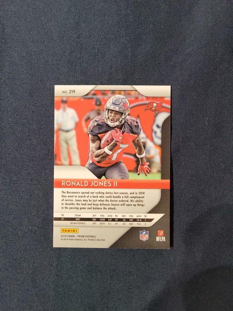 Ronald Jones Rookie Card