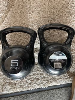 Pair of ZöN 5 lb Kettlebells - $12  Port Saint Lucie
