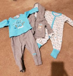 Boys Size 6 months 4 piece set Asorba Brand