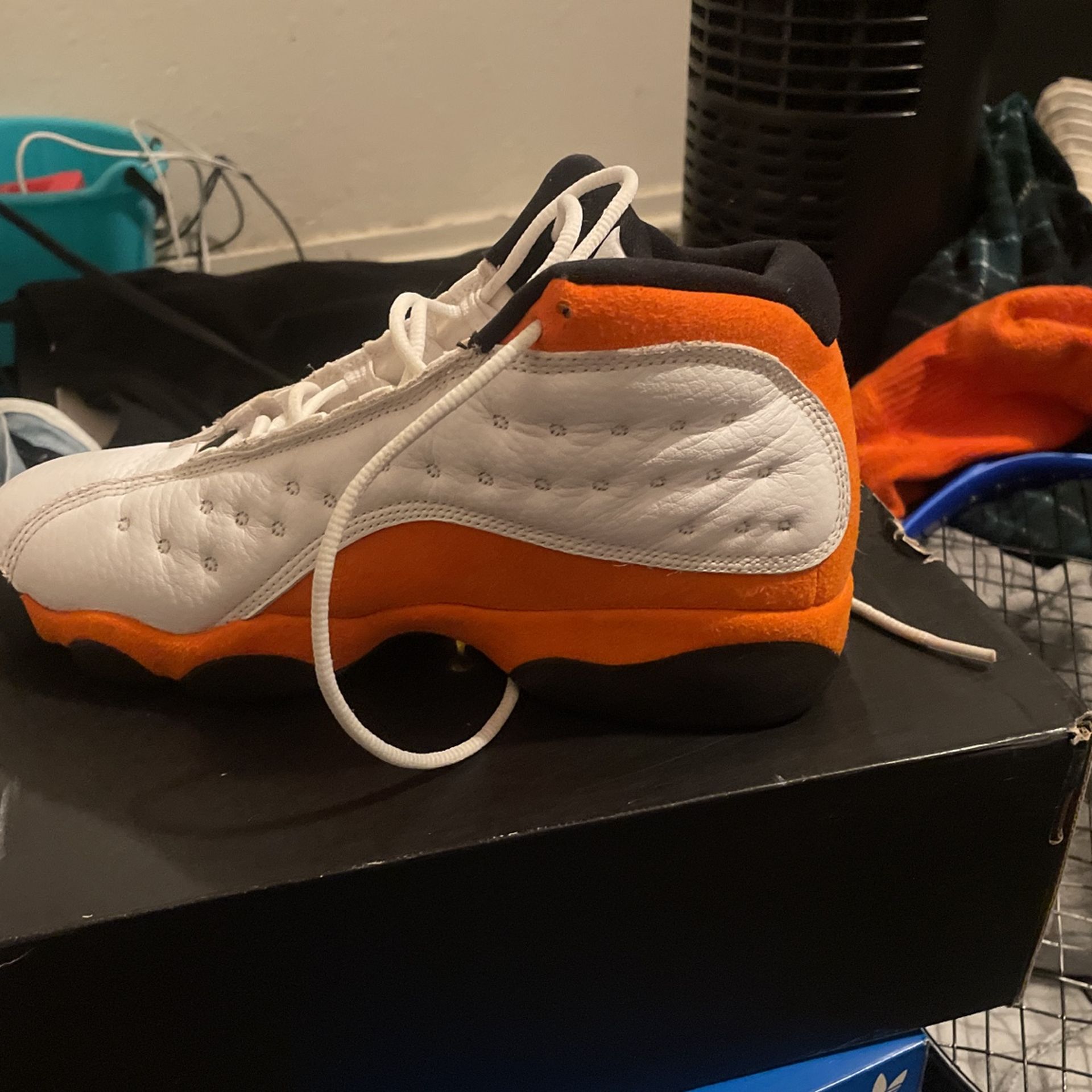Orange Yellow 13s Jordan