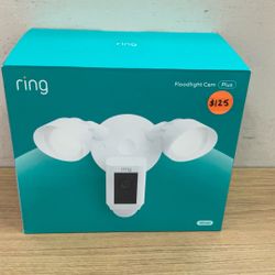RING FLOODLIGHT CAM PLUS WIRED.