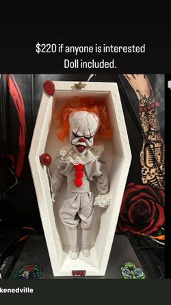 Pennywise Doll In Coffin