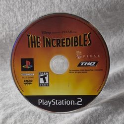 The Incredibles Playstation 2 (THQ, 2004) Game Disc Only