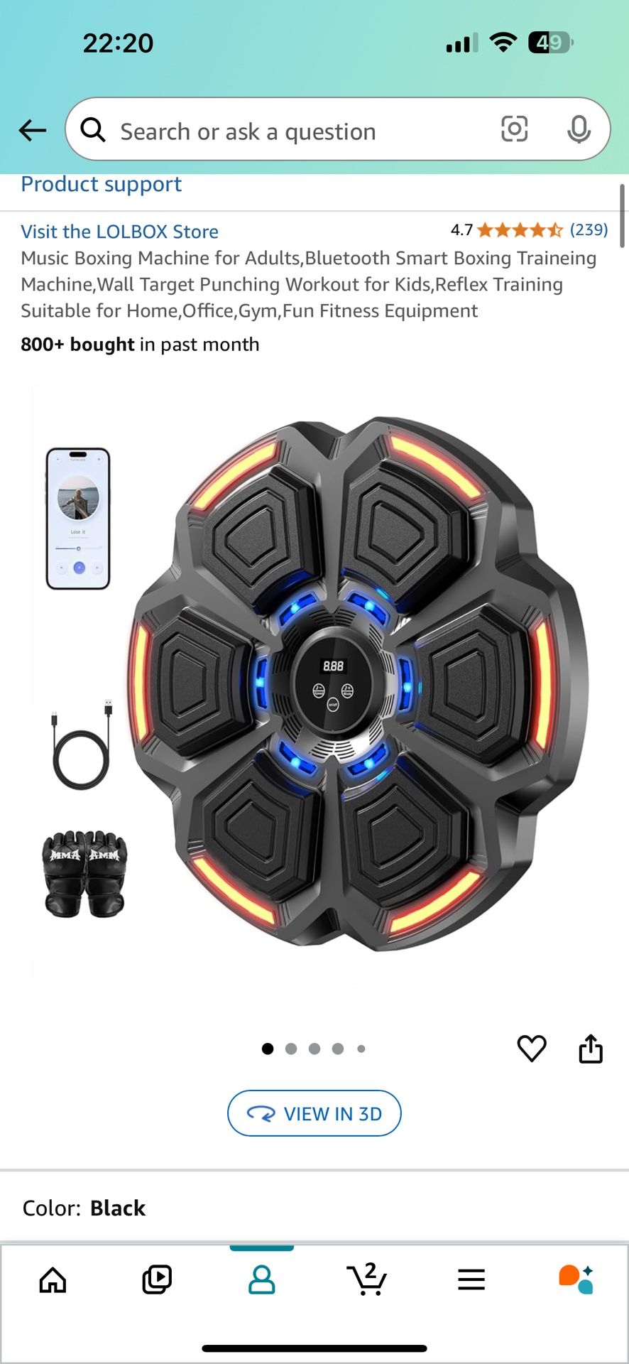 Music Boxing Machine