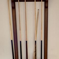 Pool Cue Rack 