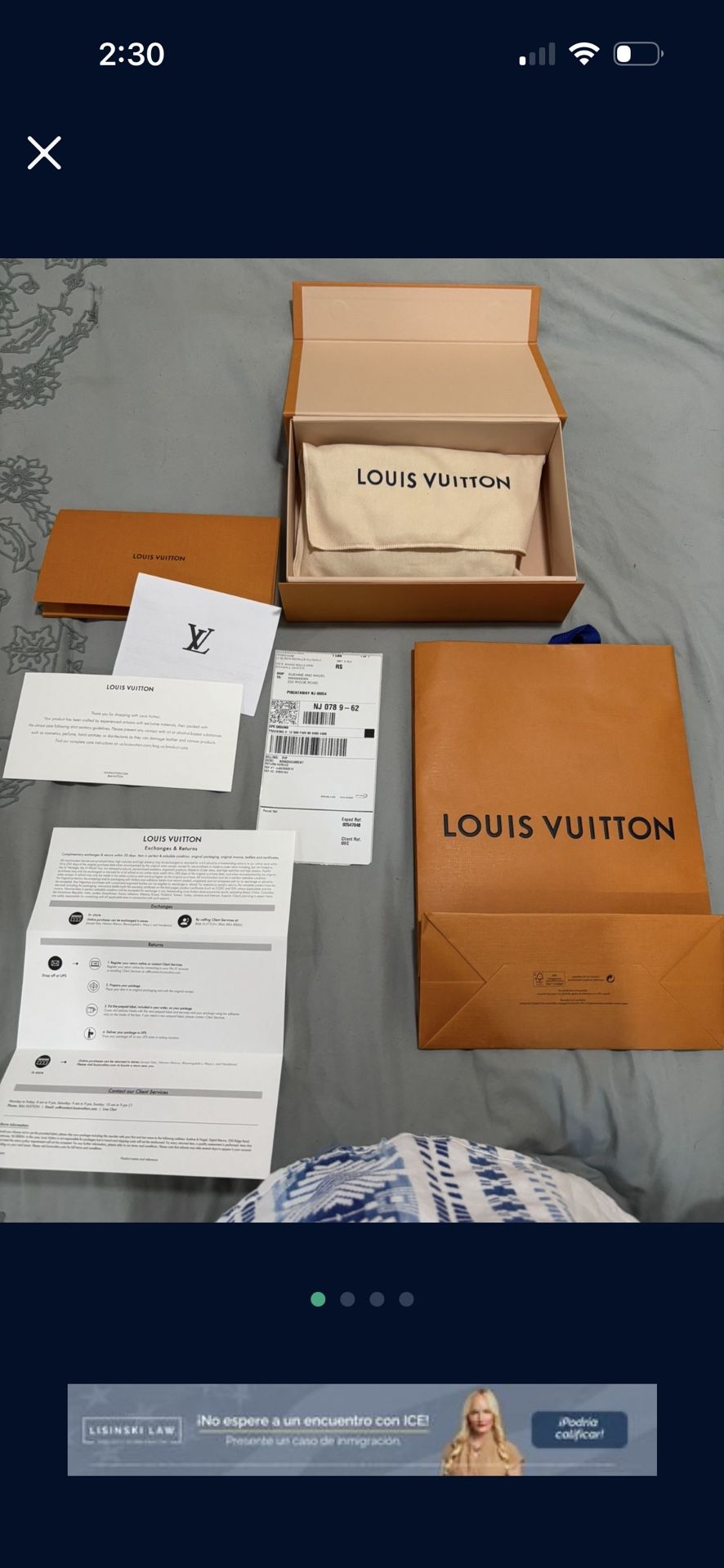 Real Louis Vuitton Bag 