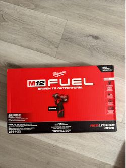 Milwaukee M12 Drill impact