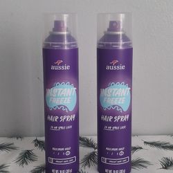 Aussie Hair Spray 10oz ( Instant Freeze Maximum Hold #4 )