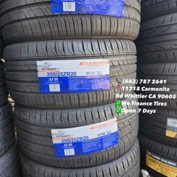 255/35R20 Atlander Set of Tires Installed and Balanced Set de Llantas Nuevas Instaladas y Balanceadas