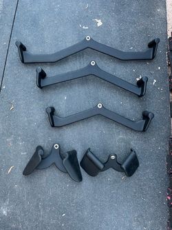 Lat pull down attachment set of 5