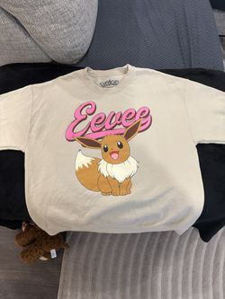 Authentic Pokemon Eevee Woman’s Sweatshirt