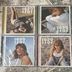 1989 Taylor’s Version (TV) Deluxe CD Bundle Set Of 4 Taylor Swift