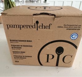 New-Pampered Chef Breakfast Sandwich Maker