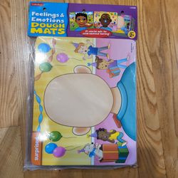 Lakeshore Feelings & Emotions Dough Mats set includes 24 mats for modeling facial expressions