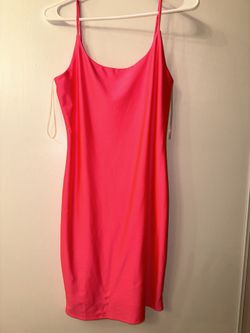 New Hot Pink Windsor Dress Size Large 