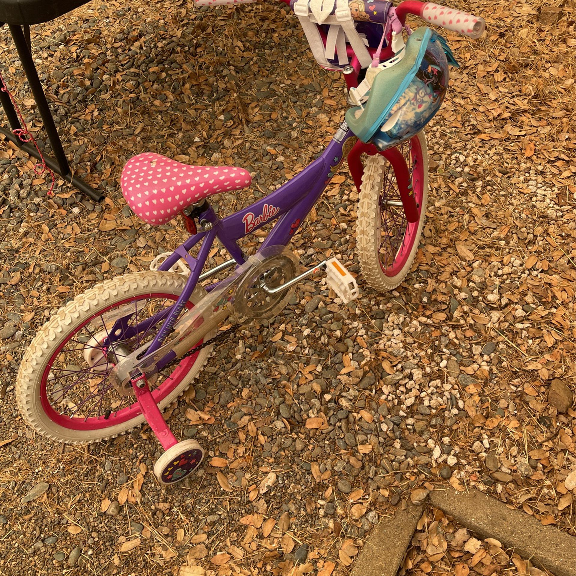 Free Kids Barbie Bike