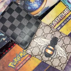 Designer Wallets, Gucci, And Louis Vuitton 