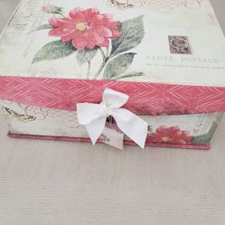 Large Decorative Gift Box H-12" W- 6.5" L-14"