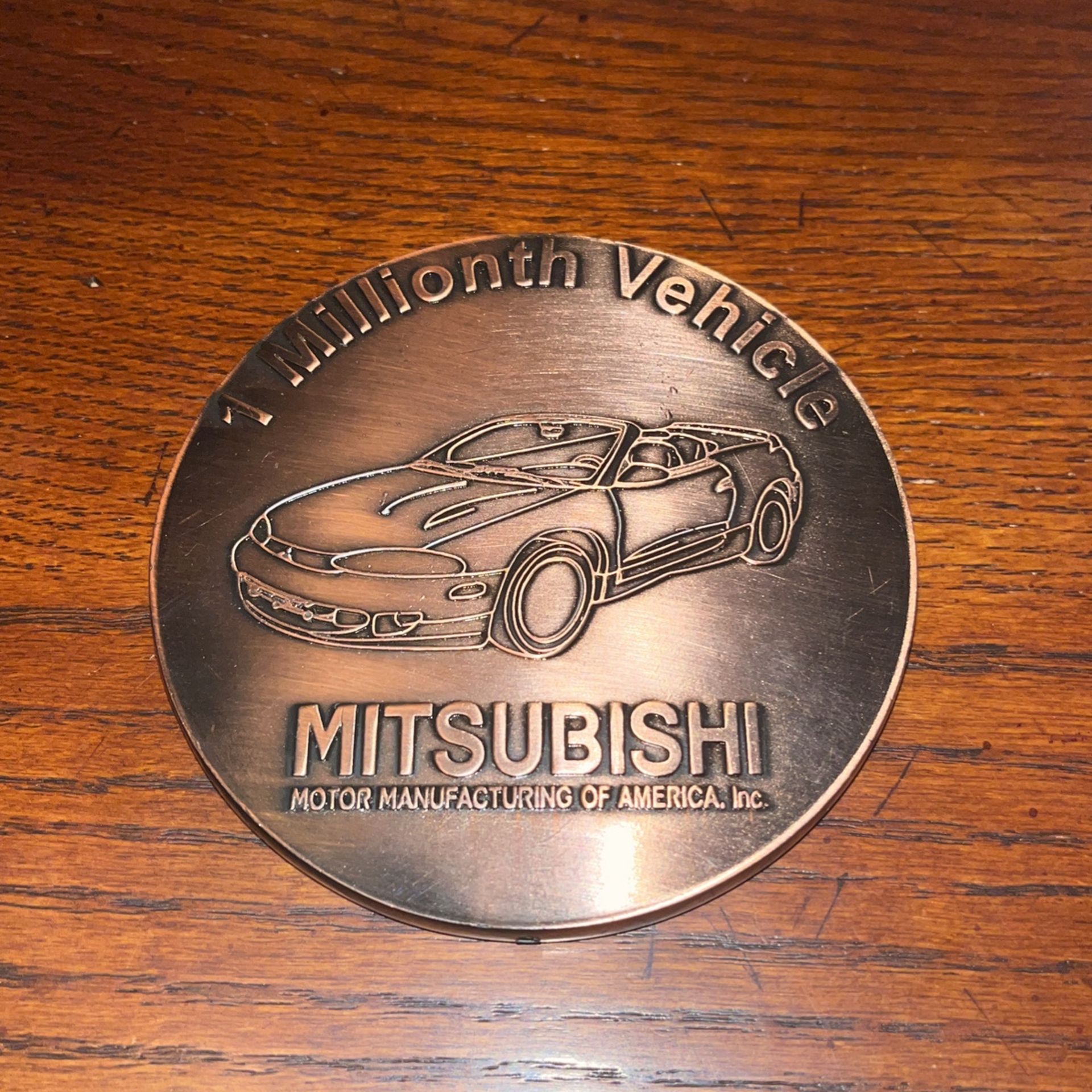 10th Anniversary Mitsubishi 1995 Bronze Coin Medallion,All Products : American Fashion Style Bags On Sale
