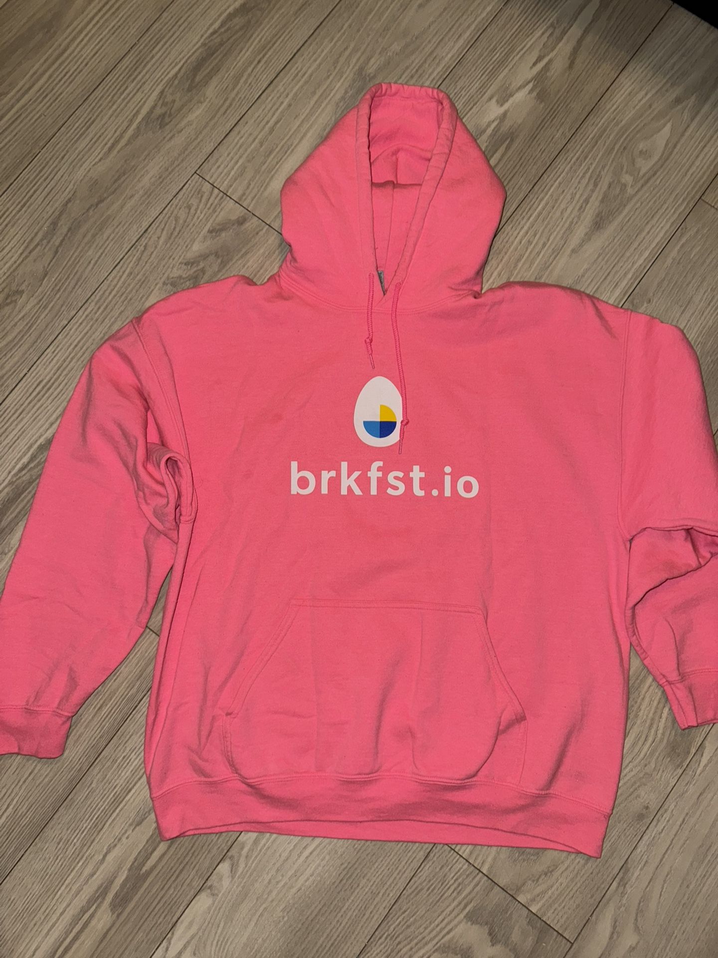 Pink Hoodie Size L