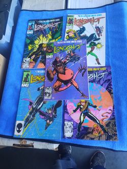 Marvel Longshot cómics books (5)