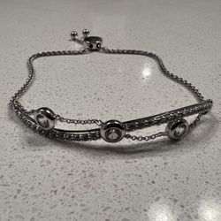 White Gold Diamond Bracelet 