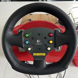 Logitech Momo Force Steering Wheel & Pedals