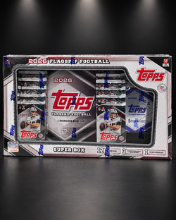 2026 Topps Flagship Football Super Box 184 Cards NFL Brand New Sealed