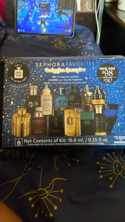 Sephora sampler set
