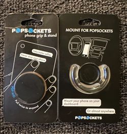 PopSockets Phone Grip & Mount Bundle