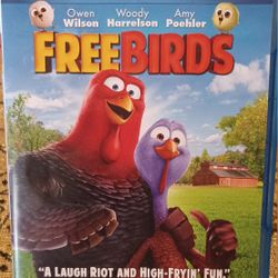 Freebirds DVD BLU Ray Birds Kids Movie Disney 