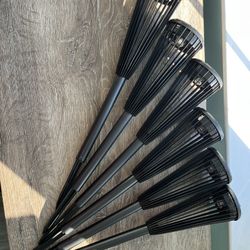 Pathway solar light 6 packs. New, 6 in box. 