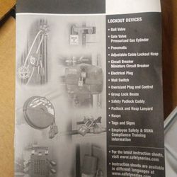 Master Lockout Valve Kit S3068,468L,480-485, S3900, S3920