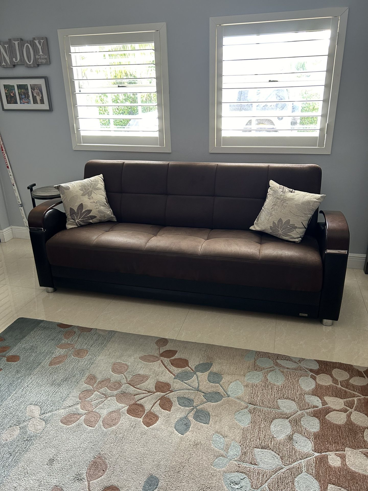 Caramel Futons (full And Twin) With Storage 