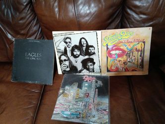 4 rock vynil lps