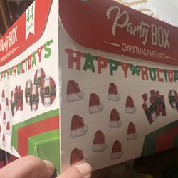 2 New unopened Holiday Party Decor Boxes