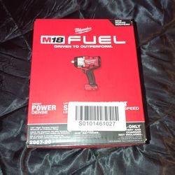Milwaukee M18 1/2 High Torque Impact Wrench Tool Only 