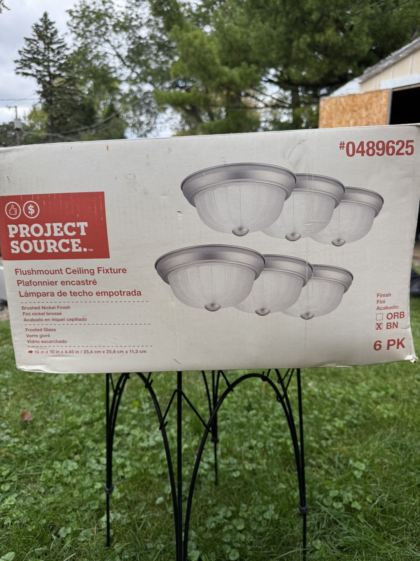 Project Source Flush Mount Ceiling Fixture