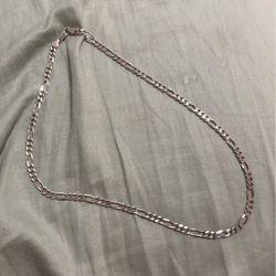 Silver Figaro Chain 